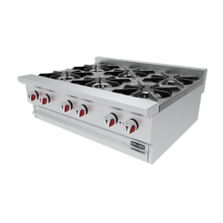 Parrilla 6 quemadores