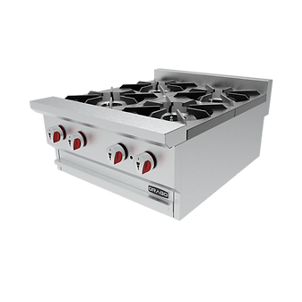 Parrilla 4 quemadores